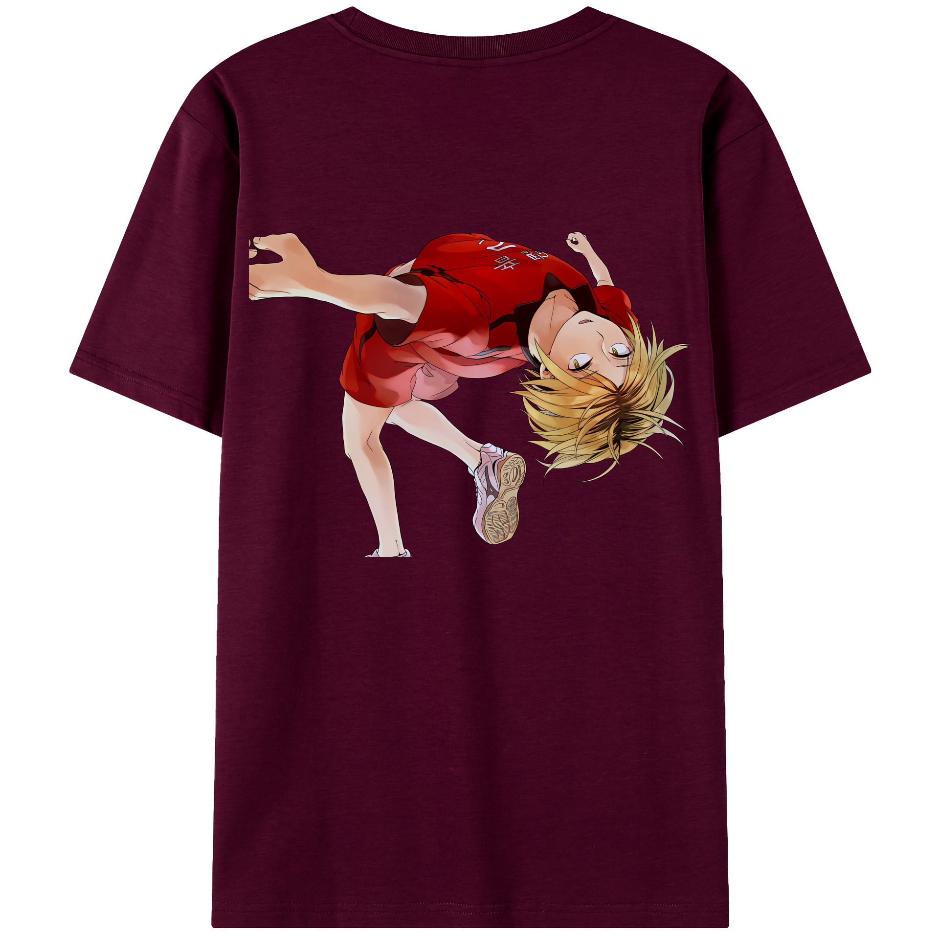 （画像用） ハイキュー!! Haikyu!! レディース半袖Tシャツ(バックプリント)